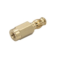 Konektor Banana Tipe Ulir Khusus M2 M3 M4 M5 2Mm 2.5Mm 3.5Mm 4Mm Pin Emas