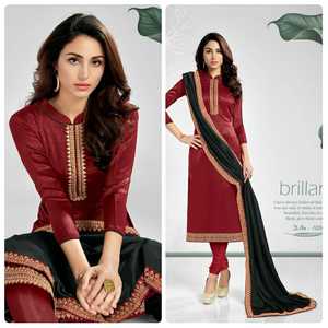 KurtisTie เสื้อแจ็ตสติกผู้หญิง,กำมะหยี่มี4ด้านลูกไม้ Dupatta โดย Roya Export - Product Image 2