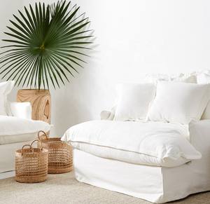 Ensemble de paniers de rangement en jonc de mer, benne à tissage naturel de haute qualité, vente en gros, livraison gratuite - Product Image 5