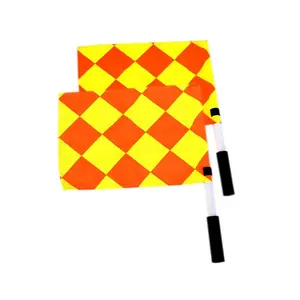 REFREE טלגרף דגל כדורגל כדורגל יהלומי דגל