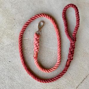 Rust Ombre Rope <b>Dog</b> <b>Leash</b> - Product Image 1