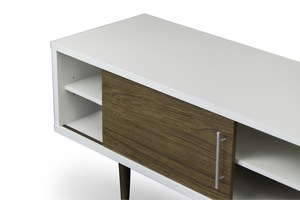 Modern Durable Solid Wood Minimalist <b>TV</b> <b>Stand</b> Cabinet for Living Room Furniture - Product Image 3