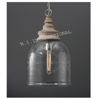 Lampe suspendue d'intérieur de luxe, finition noir et or, en métal, pour salon et salle à manger, décoration pour maison, hôtel, restaurant