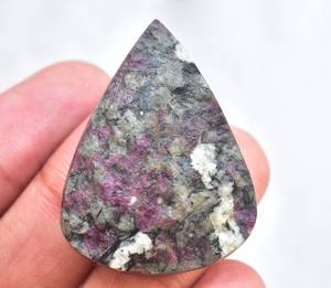 8 cabochons rouges naturels, amples, pour pendentifs de bijoux, cabine - Product Image 3