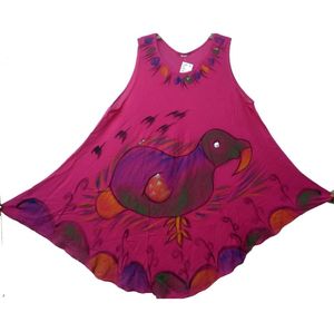 Kaftan en Rayonne/Polyester/Viscose à Prix Raisonnable, Fournisseur d'Usine, Imprimé Brossé, Ample pour Femme, Plage, Standard Îles d'Asie-Pacifique - Product Image 5