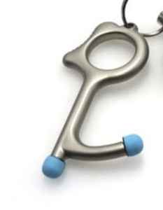 Abridor de puerta sin contacto de Metal, elegante, hecho a mano, color dorado y negro, diseño elegante, precio al por mayor - Product Image 2