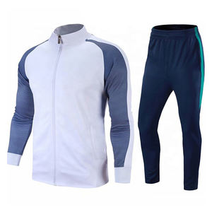 2021 chándales de fútbol con logotipo bordado personalizado, diseño ligero y único, nuevos conjuntos de chaqueta y pantalones deportivos baratos - Product Image 1