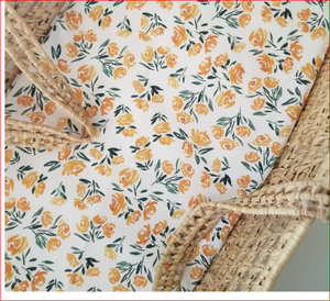 Baby Cotton Bamboo Jersey Stretch Fitted <b>Bassinet</b> <b>Sheet</b> Set Cradle <b>Sheets</b> For <b>Bassinet</b> Pad Crib - Product Image 3