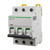 Mcb מפסק Acti9 סדרת 6KA C סוג iC65N 1P ~ 4P 2A-63A
