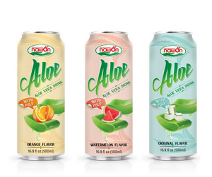 Boisson à l'aloe vera en vrac, fabrication sous marque privée, service de conception gratuit, vente en gros, OEM, export Vietnam - Product Image 2