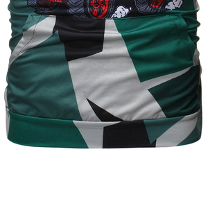 เสื้อฮู้ดดี้พิมพ์ลายซิลค์สกรีน โลโก้สั่งทำได้ เสื้อพูลโอเวอร์ผู้ชาย ผ้าฟลีซถัก 3 มิติ โพลีเอสเตอร์ 360 กรัม แบบเรียบ - Product Image 3