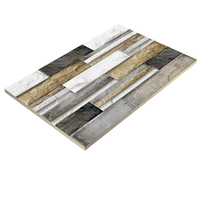 Carreaux muraux en céramique de bonne qualité, 300x450mm, matériel d'extérieur aspect pierre colorée, finition brillante