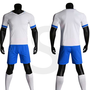 Ensembles de maillots de football par sublimation, maillots à manches mi-longues pour équipe professionnelle, deux uniformes de football - Product Image 1