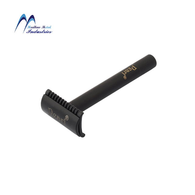 Pearl Adjustable 100% Double Edge Safety Razor for Men's Beard Shaving ISO Certified Made in India