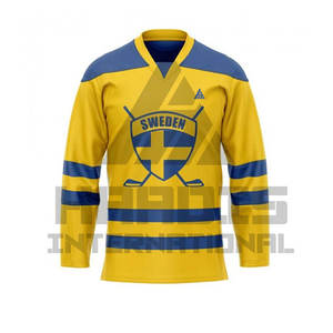 Vente en gros de conception de sublimation pour hommes, uniforme de hockey sur glace à bas prix, uniforme de hockey sur glace de qualité supérieure - Product Image 3