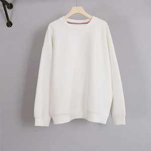 Sudadera con capucha y cuello redondo de rizo, nueva moda, nueva moda, personalizada, sin capucha - Product Image 6