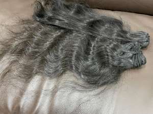 Máquina de doble trama de cabello indio Remy extensiones de cabello Virgen Natural cutícula alineada Paquete de tejido de cabello al por mayor de doble dibujado - Product Image 2