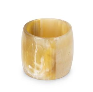 Servilleta de cuerno de búfalo de diseño atractivo para vajilla de restaurante y hoteles y servilletero de cuerno de color natural - Product Image 2