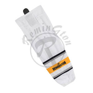 Chaussettes de hockey sur glace personnalisées bon marché, fournisseur pakistanais en gros, nouvelles chaussettes de hockey sur glace blanches et vertes, chaussettes de hockey sur glace en polyester personnalisées - Product Image 2