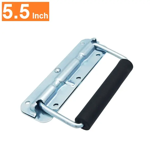 Taiwan hot selling case handle suppliers hardware handle for flight case flight case latch lock black zinc