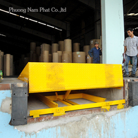 Niveleur de quai hydraulique HYDR-APP 0,75 kW de Phuong Nam Phat Vietnam, capacité 16 000 kg, rampes de chargement avec garantie de 5 ans