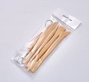 5 pezzi di fabbrica <span class=keywords><strong>per</strong></span> uso manuale in <span class=keywords><strong>legno</strong></span>, strumenti <span class=keywords><strong>per</strong></span> <span class=keywords><strong>scolpire</strong></span> argilla in <span class=keywords><strong>legno</strong></span> da 6 pollici, Kit di strumenti <span class=keywords><strong>per</strong></span> dettagli in ceramica <span class=keywords><strong>per</strong></span> arte all'ingrosso, coltello in <span class=keywords><strong>legno</strong></span> da 6 pollici - Product Image 4
