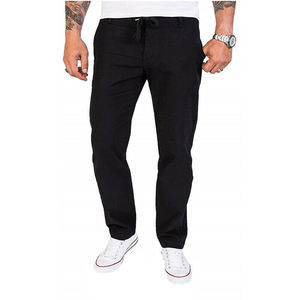 Mens Plain Trousers with Custom Designing Option and Private Logos Cheap Price Cotton Blend Cargo Pants with High Quality Stuff - Product Image 3