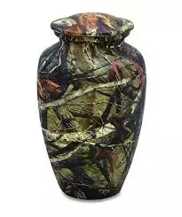 Urnas de cremación con diseño y patrón para cenizas, urnas japonesas de cobre antiguo para cenizas, de lujo real, de Metal - Product Image 5