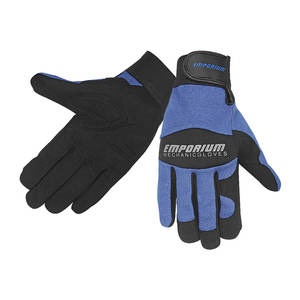 Heavy Duty Work <b>Gloves</b>, Impact Protection Mechanic <b>Gloves</b>, Synthetic Leather Work <b>Gloves</b>, <b>Touchscreen</b> Capable - Product Image 4