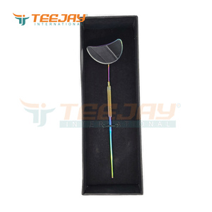 Caja de pinzas de cartón negra opaca para 1 espejo de cejas, con logotipo personalizado y color, gran oferta, envío rápido - Product Image 2