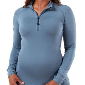 In Demand Mujeres Camisas de equitación Baselayer Top Show Shirt Ropa deportiva Ropa ecuestre personalizada Venta al por mayor Camisa de equitación - Product Image 1