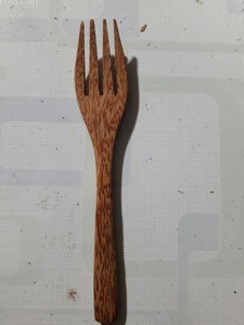 Espátula de madera para cocinar, cuchara de madera de coco, cuchara segura para alimentos ahora en venta - Product Image 4