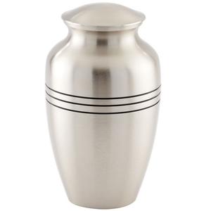 ทองเหลืองชุบทองวัสดุคลาสสิกโกศเผาศพขนาดใหญ่ที่มีแม่ของมุกเสร็จโหลภาชนะที่ระลึกสำหรับผู้ใหญ่ขี้เถ้า - Product Image 4