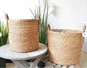 Maceta de flores de algas marinas, producto hecho a mano, respetuoso con el medio ambiente - Product Image 1