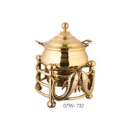 BUFFET CHAFING DISH / CHAFING DISH à vendre/plats à CHAFING en or pour la décoration de mariage et de fête