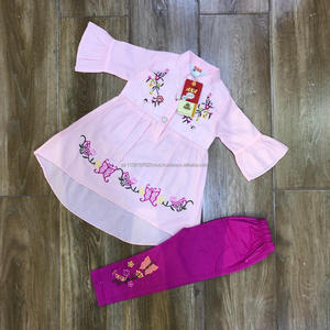 Vestido de algodón para bebé, ropa de diseño informal para niña de 2 a 4 años - Product Image 4