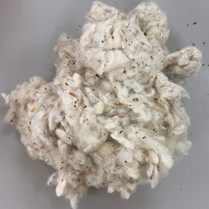 100% algodón mosca de la tarjeta, mosca de la tarjeta BALES (100% algodón residuos de molinos giratorios) /100% algodón LICKERIN para el hilo OE-Sra Claire - Product Image 2