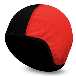 PIHA SPORTS Lightweight Unisex Cycling Thermal Skull <b>Cap</b>-<b>Winter</b> Cycling Hat Polyester/Cotton Material Black Neon Hi-Viz Design - Product Image 3