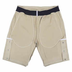 High Quality Seamless Warp Knitting <b>Shorts</b> Custom <b>Knee</b>-<b>Length</b> Elastic Waist Closure 360 Stretch Nylon Spandex Plus Size Summer - Product Image 6