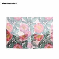 Skywingproduct Caja de papelería de oficina de tamaño carta azul de 50 carpetas de archivos de papel de dos bolsillos 100 productos de archivo de capacidad de hojas