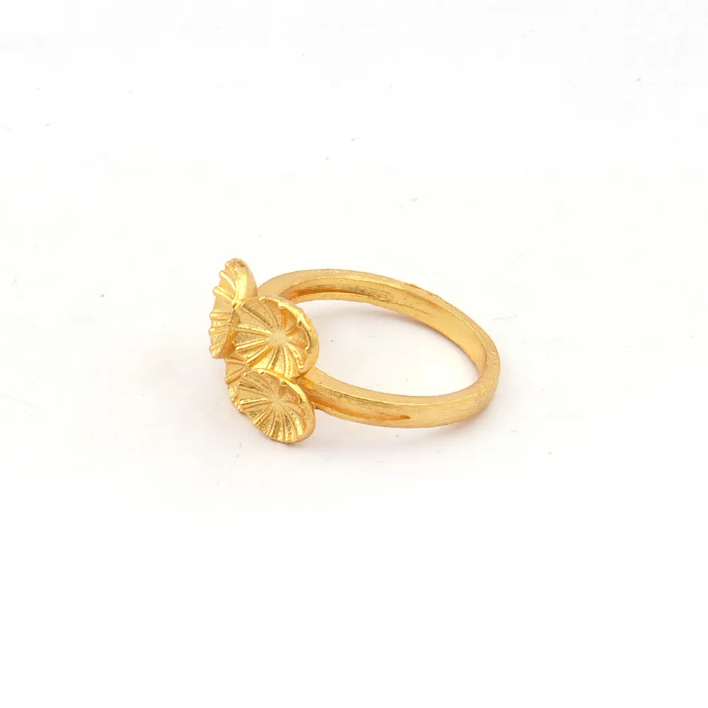 Erotico oro placcato in ottone metallo esotico Design anelli gioielli. Per Festival di famiglia e gioielli per feste di gattino. Modalità Joyas R-227