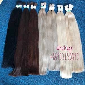 ผมต่อแบบเรมี่แท้ 100% คุณภาพสูง จัดเรียงเกล็ดผมตามธรรมชาติ สีเทาธรรมชาติ เนียนตรงแบบไหม น้ำหนัก 100 กรัม จากเวียดนาม - Product Image 4