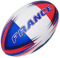 Ballon de rugby de haute qualité en caoutchouc synthétique et cousu à la main par des professionnels, directement de l'usine.