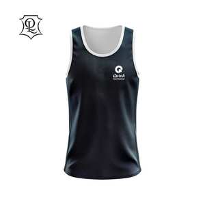 Workout Stringer Tank Tops Fitness Performance Sleeveless Shirts Gym Training Bodybuilding <b>Men</b> Gym Singlet <b>Vest</b> - Product Image 4