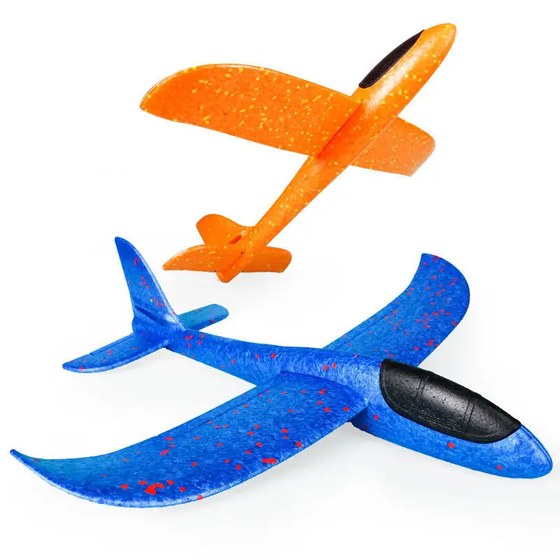 Safe Large Throwing EPP Foam Plane 2 Flight Mode Glider Plane Flying Outdoor Sports Toy for Kids