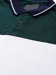 T-shirt à manches courtes pour homme en jacquard personnalisé avec logo OEM, nouveau pour l'été, séchage rapide, style polo - Product Image 5