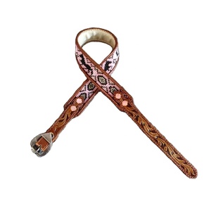 Cinturón occidental de cuero de vaca 100% auténtico para hombres y mujeres, cinturón vaquero con herramientas de mano y cuentas, fabricante de trabajo - Product Image 1