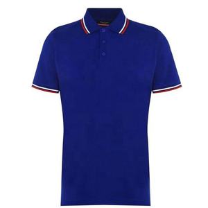 Polo de moda 2024, último estilo, servicios OEM de verano, camisetas antiarrugas de manga corta de algodón 100% de alta calidad para hombres, Polo - Product Image 1