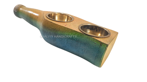 Haute qualité artisanat Rose Bakhoor brûleur ensemble d'encens Mubkhar encensoir vadrouille bois os incrustation boîte pour la décoration de la maison Style indien - Product Image 4