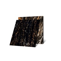 Surface antidérapante de finition de style du Brésil de plancher bleu 600x600mm carrelages en céramique pour la pièce sombre.